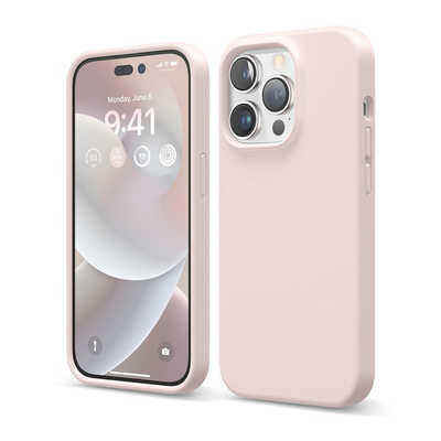 ELAGO elago 耐衝撃薄型シリコンケースラブリーピンク iPhone 14 Pro