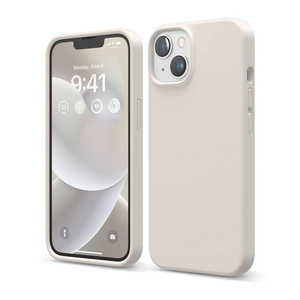 ELAGO iPhone 14 6.1 elago SILICONE CASE (Stone) EL-INNCSSCS3-ST