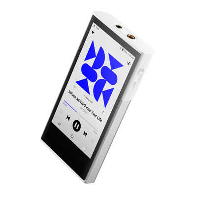 ACTIVO ポータブルオーディオプレーヤー P1 Whisper White ［ハイレゾ  