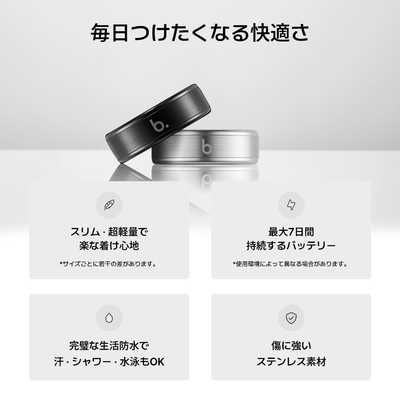 インテック b.ring(ブリング) G2 第二世代 AIスマートリング 睡眠