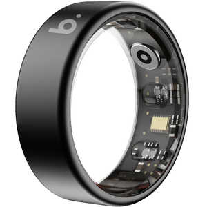 インテック b.ring(ブリング) G2 第二世代 チタニウム AIスマートリング 睡眠・健康管理 11号(内周65mm)ブラック B115TNBK2