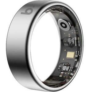インテック b.ring(ブリング) G2 第二世代 チタニウム AIスマートリング 睡眠・健康管理 7号(内周55mm)シルバー B075TNSV2