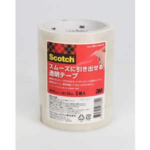 3Mジャパン スムーズに引き出せる透明テープ 24mm Scotch(スコッチ) 600-3-2435-5P 3Mジャパン スムーズに引き出せる透明テープ 24mm Scotch(スコッチ) 600-3-2435-5P
