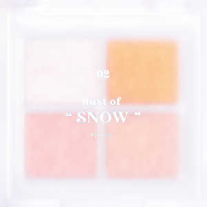 千空 4U2 アイシャドウパレット #02 DUST OF SNOW 千空 4U2 アイシャドウパレット #02 DUST OF SNOW