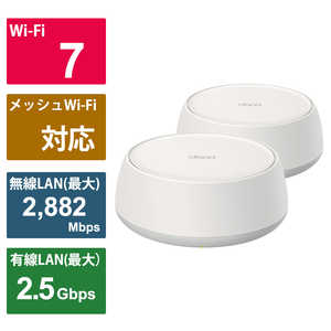 TPLINK WiFi 7 AIbV[^[ 2882{688Mbps BE3600 2.5Gbps mWi-Fi 7(be) /IPv6Ήn DECOBE252P