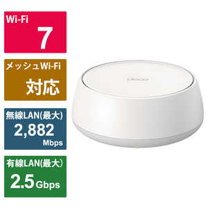 TPLINK WiFi 7 AIå롼 2882688Mbps BE3600 2.5Gbps Wi-Fi 7(be) /IPv6б DECOBE251P
