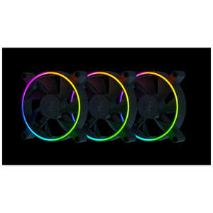 RAZER ケースファンx3 [120mm /2200RPM] Kunai Chroma RGB 120MM LED PWM 3FAN RC21-01810100-R3M1