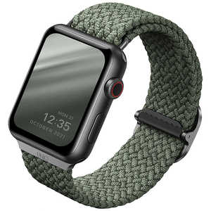 KENZAN ASPEN BRAIDED APPLE WATCH STRAP (GREEN) UNIQ40MMASPGRN