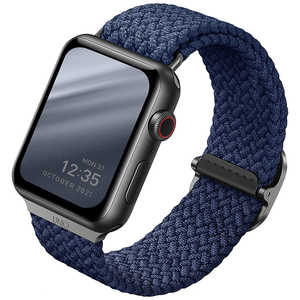 KENZAN ASPEN BRAIDED APPLE WATCH STRAP  (OXFORD BLUE)  UNIQ40MMASPOBLU