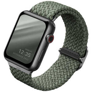 KENZAN ASPEN BRAIDED APPLE WATCH STRAP (GREEN) UNIQ44MMASPGRN KENZAN ASPEN BRAIDED APPLE WATCH STRAP (GREEN) UNIQ44MMASPGRN