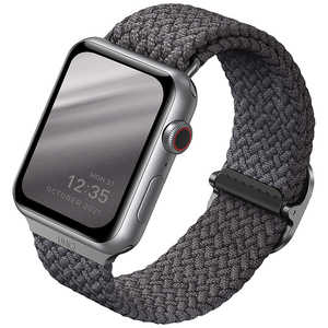 KENZAN ASPEN BRAIDED APPLE WATCH STRAP (GREY) UNIQ44MMASPGRY KENZAN ASPEN BRAIDED APPLE WATCH STRAP (GREY) UNIQ44MMASPGRY