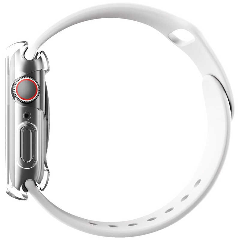 KENZAN KENZAN GARDE HYBRID Apple Watch CASE WITH SCREEN PROTECTION 41MM - DOVE (CLEAR) UNIQ UNIQ41MMGARCLR UNIQ41MMGARCLR