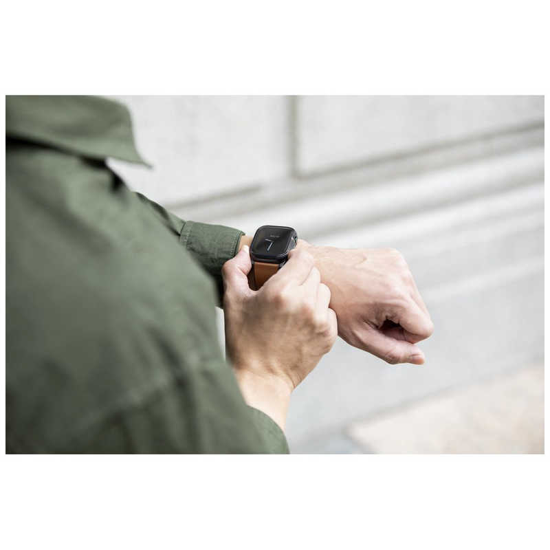 KENZAN KENZAN GARDE HYBRID Apple Watch CASE WITH SCREEN PROTECTION 41MM - SMOKED (TINTED GREY) UNIQ UNIQ41MMGARSMK UNIQ41MMGARSMK