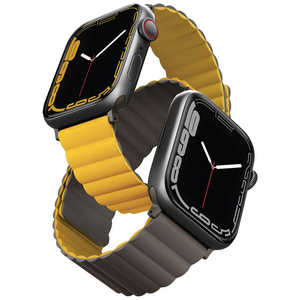 KENZAN REVIX REVERSIBLE MAGNETIC APPLE WATCH STRAP 454442MM MUSTARD UNIQ45MMREVMUSKAK