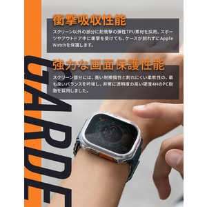 KENZAN UNIQ GARDE HYBRID WATCH CASE WITH SCREEN PROTECTION 49MM ケース- SMOKED (TINTED GREY) UNIQ-49MM-GARSMK