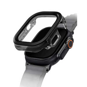 KENZAN 49MM Apple Watch Ultra 2 UNIQ VOUTE WATCH CASE WITH TEMPERED GLASS SCREEN VOUTE JET BLACK UNIQ-49MM-VOUJBLK KENZAN 49MM Apple Watch Ultra 2 UNIQ VOUTE WATCH CASE WITH TEMPERED GLASS SCREEN VOUTE JET BLACK UNIQ-49MM-VOUJBLK