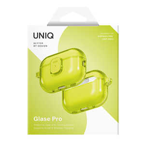 KENZAN AirPodsPro3ケース UNIQ TPUケース GLASE PRO LIGHT LIME LIGHT LIME UNIQ-AIRPODSPRO3-GLSPLLIM