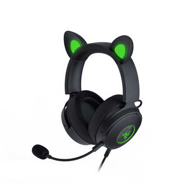 RAZER Kraken Kitty V2 Pro -Wired RGB Headset with Interchangeable