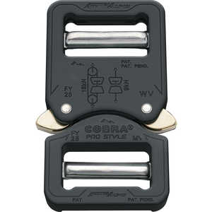 AUSTRIALPIN社 ALPINCOBRAバックル25MMブラックVV  FY25KVV