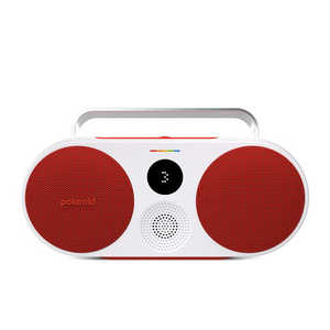 ポラロイド ブルートゥーススピーカー Polaroid P3 Music Player Red [Bluetooth対応] 9091