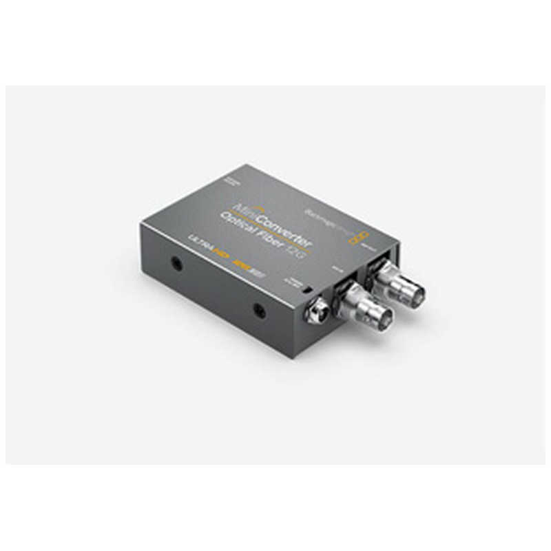 BLACKMAGICDESIGN BLACKMAGICDESIGN コンバーター Mini Converter Optical Fiber 12G グレー [自動] CONVMOF12G CONVMOF12G