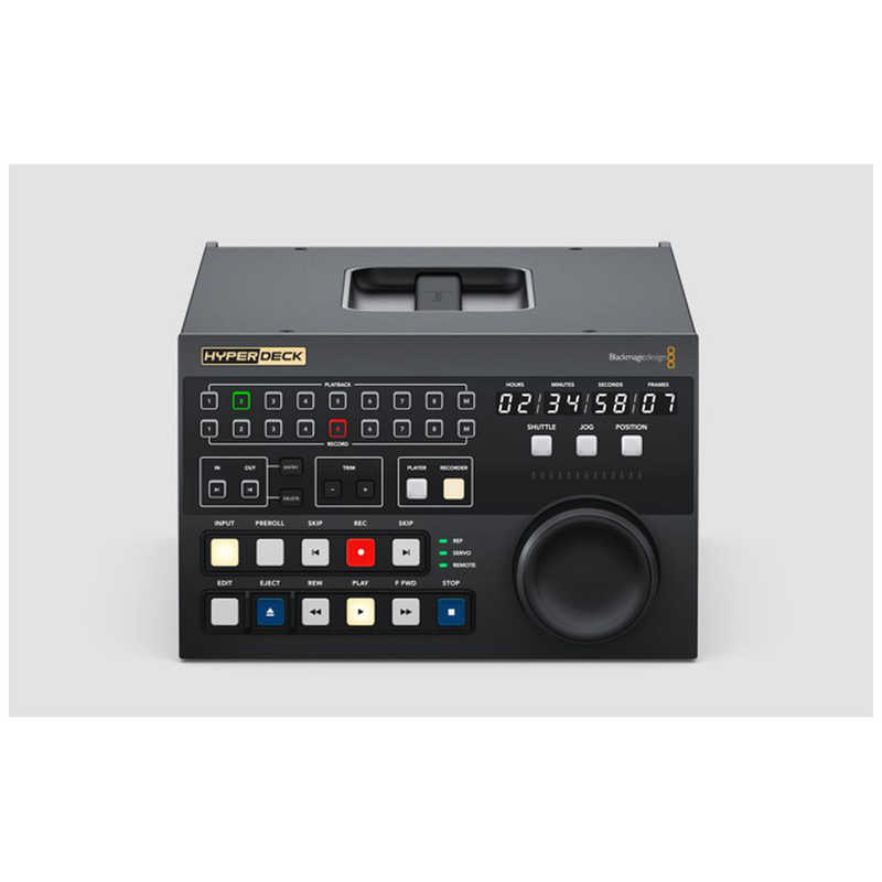 BLACKMAGICDESIGN BLACKMAGICDESIGN 放送デッキコントロール HyperDeck Extreme Control ブラック HYPERDRSTEXCTR HYPERDRSTEXCTR