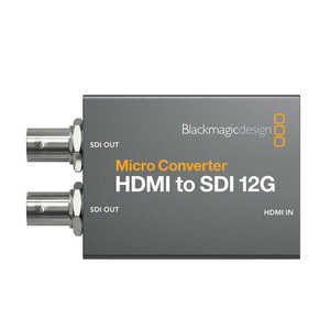 BLACKMAGICDESIGN MICRO CONVERTER HDMI TO SDI 12G ΥС CONVCMICHS12GWPSU