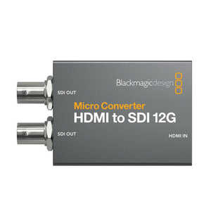 BLACKMAGICDESIGN MICRO CONVERTER HDMI TO SDI 12G PSU ΥС CONVCMICHS12GWPSU