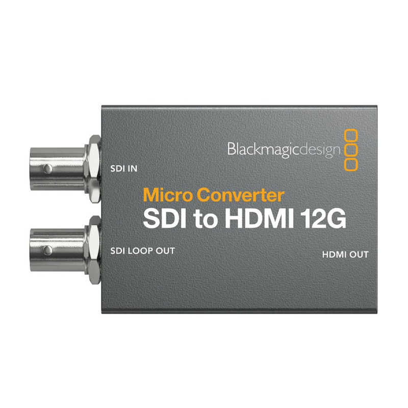 BLACKMAGICDESIGN BLACKMAGICDESIGN Micro Converter SDI to HDMI 12G CONVCMIC/SH12G CONVCMIC/SH12G