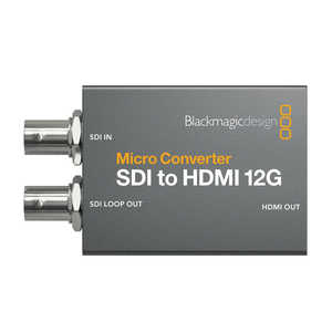 BLACKMAGICDESIGN MICRO CONVERTER SDI TO HDMI 12G PSU ΥС CONVCMICSH12GWPSU