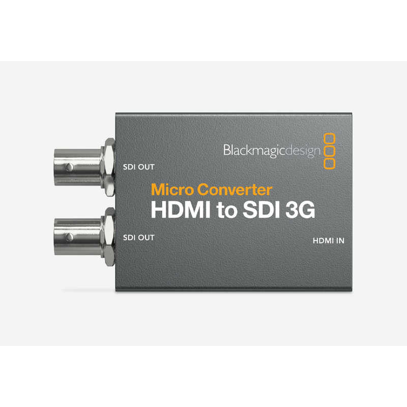 BLACKMAGICDESIGN BLACKMAGICDESIGN Micro Converter HDMI to SDI 3G PSU CONVCMICHS03GWPSU CONVCMICHS03GWPSU