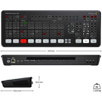 【週末値下】ATEM Mini Pro ISO + 専用ハードケース付き 週末値下】ATEM Mini Pro ISO + 専用ハードケース付き ATEM Mini Pro ISO