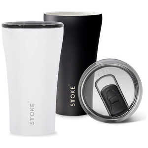 ファンプロジェクト ステンレスタンブラー STTOKE エンジェルホワイト Lサイズ [12oz(355ml)] エンジェルホワイトLサイズ