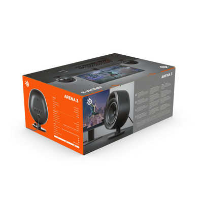 steelseries arena 3 US スピーカー　4個セット Amazon.co.jp: SteelSeries PCスピーカー Arena 3 AUX Bluetooth 重