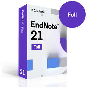 ユサコ EndNote 21 新規ライセンス パッケージ版 ENDNOTE21ｼﾝｷﾗｲｾﾝｽﾊﾟﾂ