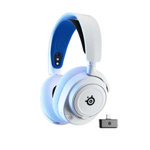 STEELSERIES ゲーミングヘッドセット Arctis Nova 7P Wireless ホワイト 61561J STEELSERIES ゲーミングヘッドセット Arctis Nova 7P Wireless ホワイト 61561J