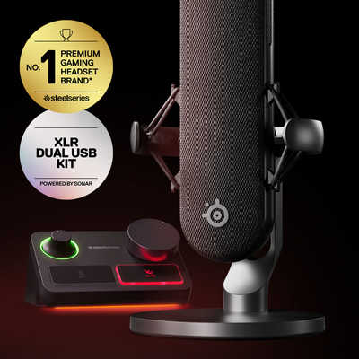 SteelSeries しぶく Alias USBコンデンサーマイク SteelSeries しぶく Alias USBコンデンサーマイク