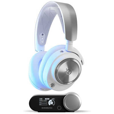STEELSERIES Arctis Nova Pro Wireless P White 61526J の通販 