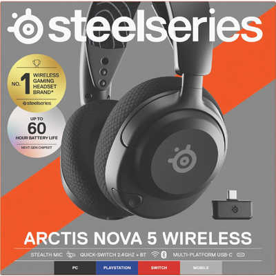 STEELSERIES ゲーミングヘッドセット Arctis Nova 5 61670J の通販 