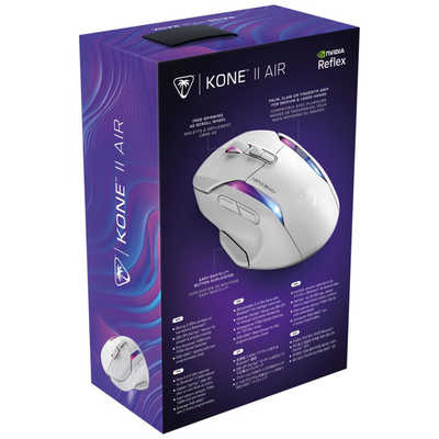 TURTLEBEACH ゲーミングマウス Kone II Air ［光学式 /有線/無線