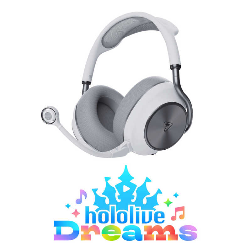 TURTLEBEACH TURTLEBEACH ゲーミングヘッドセット Stealth Pro II ホロライブ コラボモデル 49 フワワ・アビスガード ホワイト RETBS-2104-15-49 RETBS-2104-15-49