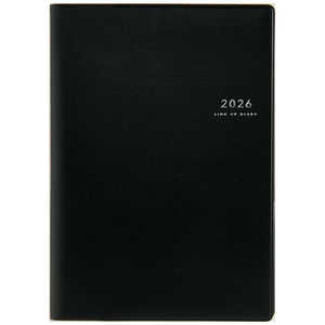 高橋書店 2026年版4月始まり デスクダイアリー ［ウィークリー / A5 / 月曜日始まり］ 黒 No.911