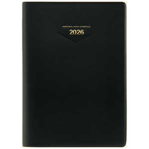高橋書店 2026年版4月始まり ウィークメモ付きダイアリー ［デイリー / A5 / 月曜日始まり］ 黒 No.913
