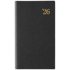 日本能率協会マネジメントセンター 2026年版1月始まり NOLTY(ノルティ) 能率手帳 ワイド1 [ウィークリー/月曜日始まり] ブラック 1411