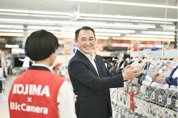 コジマ店舗内の様子