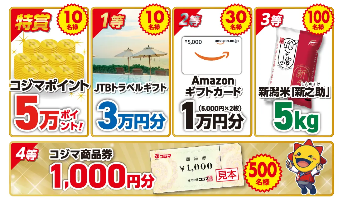 賞品イメージ