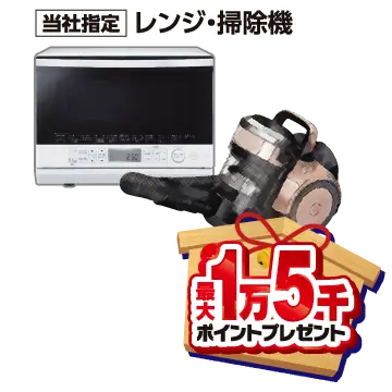 レンジ・クリーナー最大1万5千ポイントプレゼント