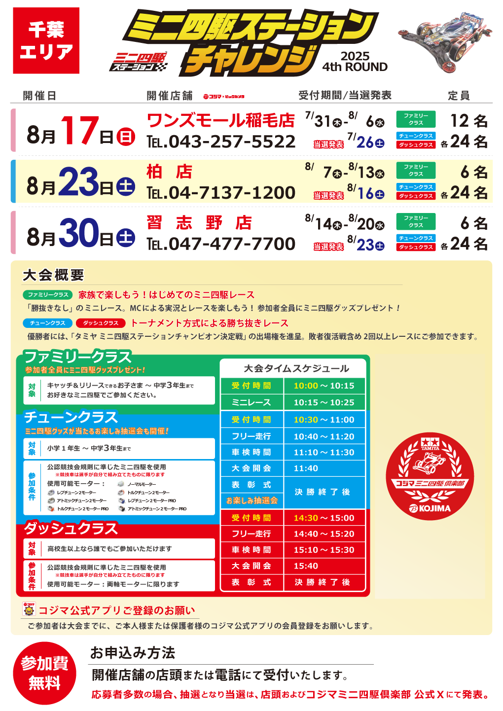 ステーションチャレンジ2025 4thROUND 開催!【千葉エリア】